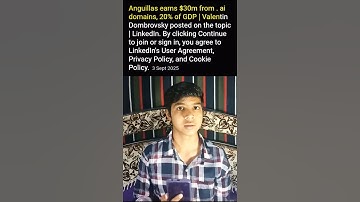 .AI Domains Made Anguilla 🤑 Millions! #shorts #tech #ytshorts