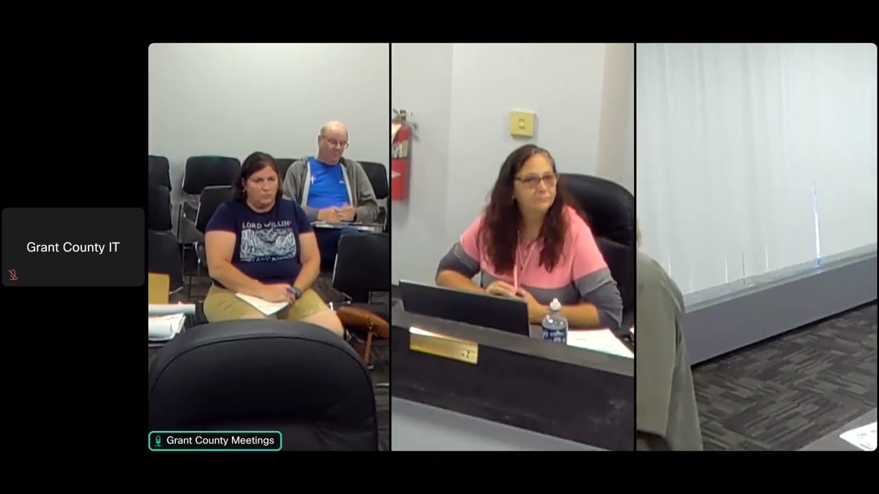 Grant County Drainage Board Meeting 10-14-25