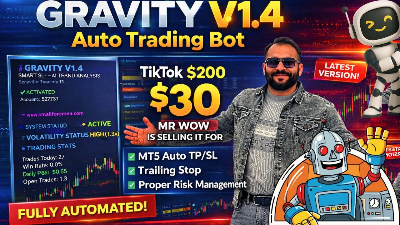 Forex Auto Trading Bot Low Risk Big Reward || 100$ to 1000$ With in One Month || Forex Trading ||
