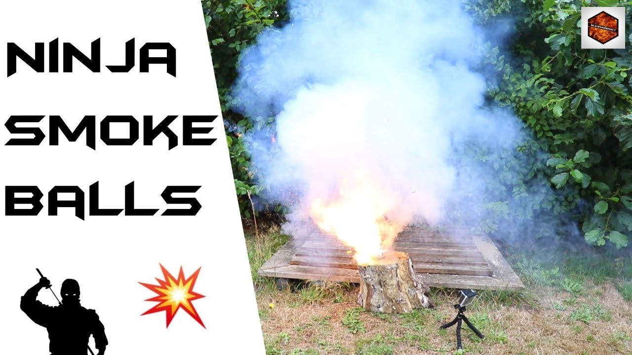 How To Make NINJA SMOKE BALLS YouTube