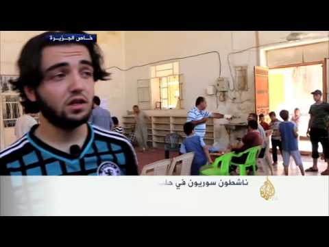 ناشطون سوريون في حلب ينشئون بنكا للدم