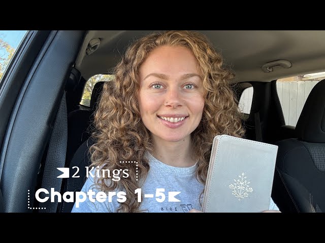 Christian ASMR Bible Reading 2 Kings Ch 1-5
