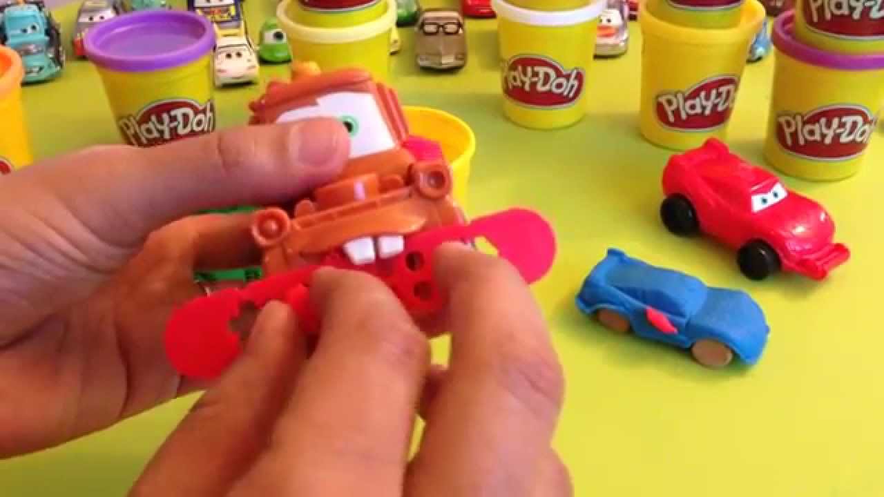 Play doh Cars 2 Inedit Partie 3 Flash Mc queen Francesco Bernoulli