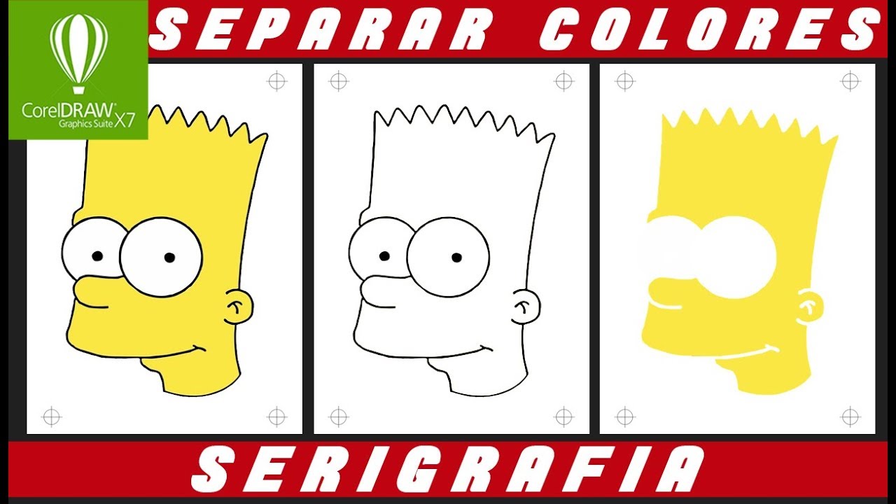 Separacion De Color En Corel Draw Serigrafia Youtube
