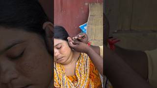 India Street Ear Wax Removal | Deep Ear Cleaning ASMR | Satisfying Ear Cleaning