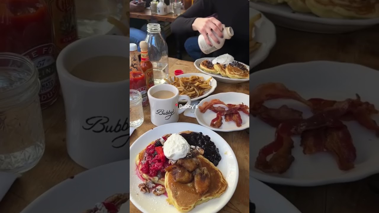 Bubby's pancakes in NYC are next level 