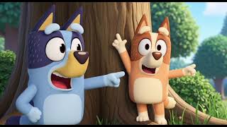 Bluey’s Hide and Seek Jungle Game Story &amp; Song For Kids