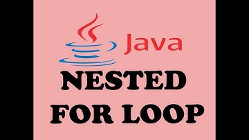 NESTED FOR LOOP IN JAVA PROGRAMMING (URDU / HINDI)