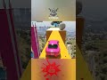 🚗💥 GTA 5 Car Parkour Shorts! Insane Ramp Jump, Crazy Crash, Perfect Landing! 😱