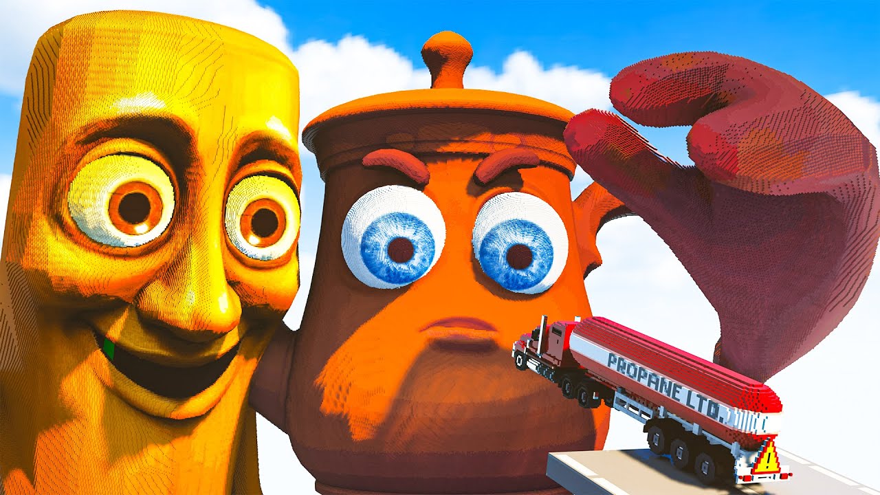 Cars vs Italian Brainrot Movie | Teardown