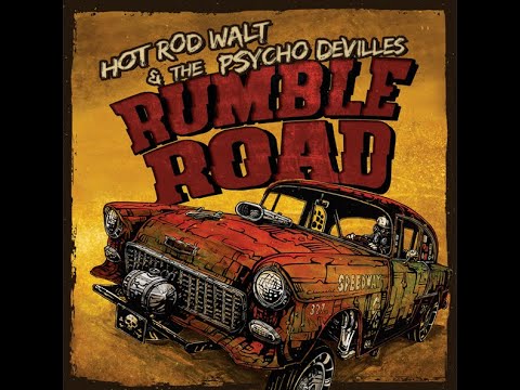 Lyric video for "Sex And Fire And Gasoline" by Hot Rod Walt and The