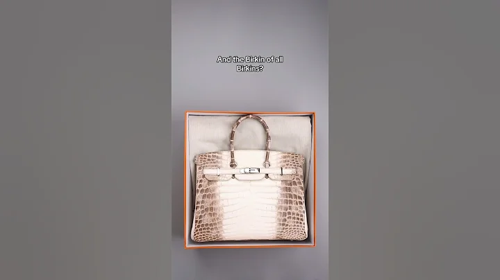 The rarest Birkin…the Himalaya 😍 available now at Bagista! #birkin #hermes #himalaya #crocbirkin