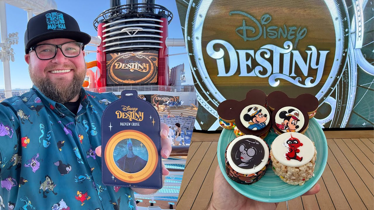 Disney Destiny | My Full Cruise: Lion King Dinner, Hercules Show & Enchanté | Disney Cruise Line