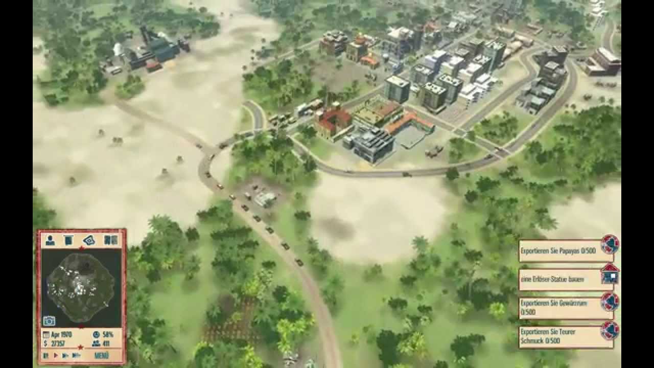 Let's Play Tropico 4 #09 [HD] - Kathedrale, Krankenhaus und Kino