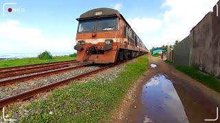 Maradana - Panadura Slow Train | Coast Line | Sri Lanka Railway | Class S8 Train.