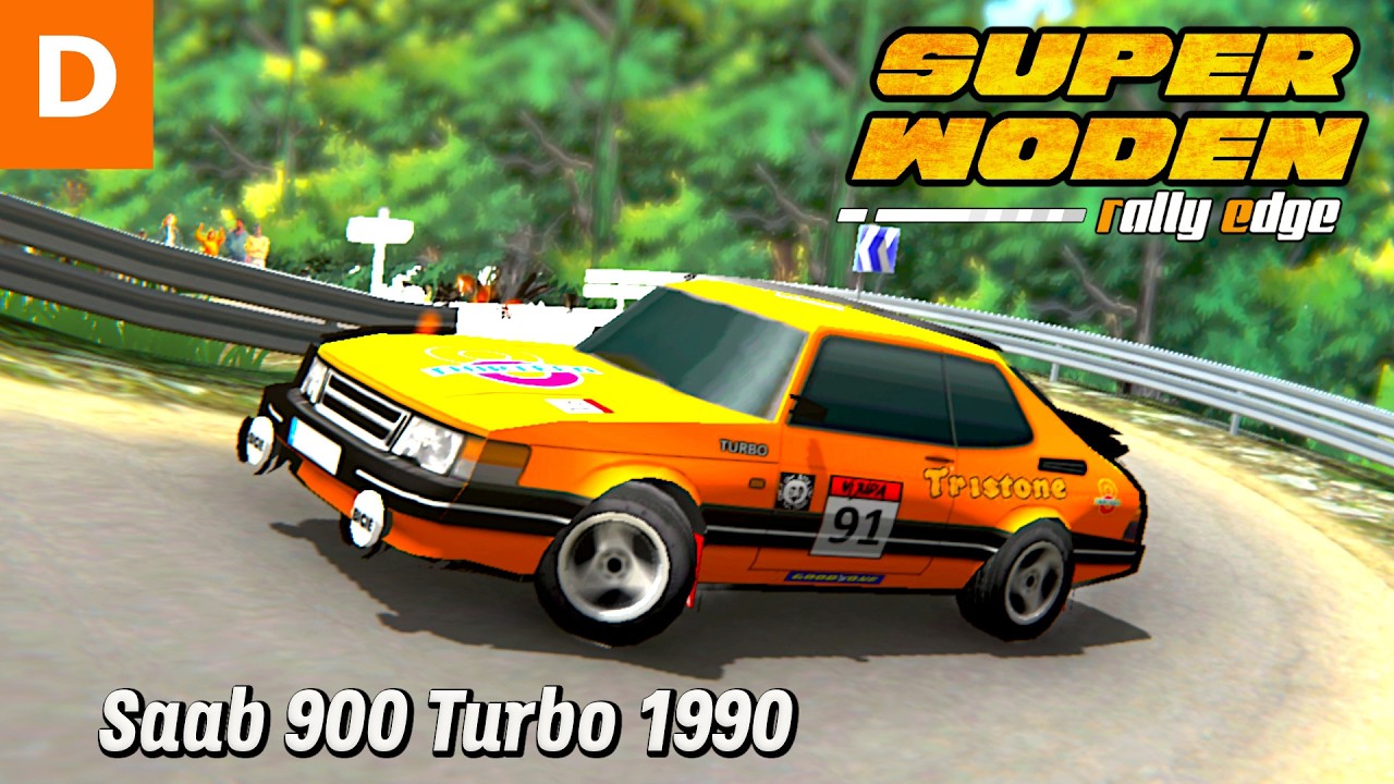 Super Woden Rally Edge – Saab 900 Turbo 1990 – Class D – 281 HP