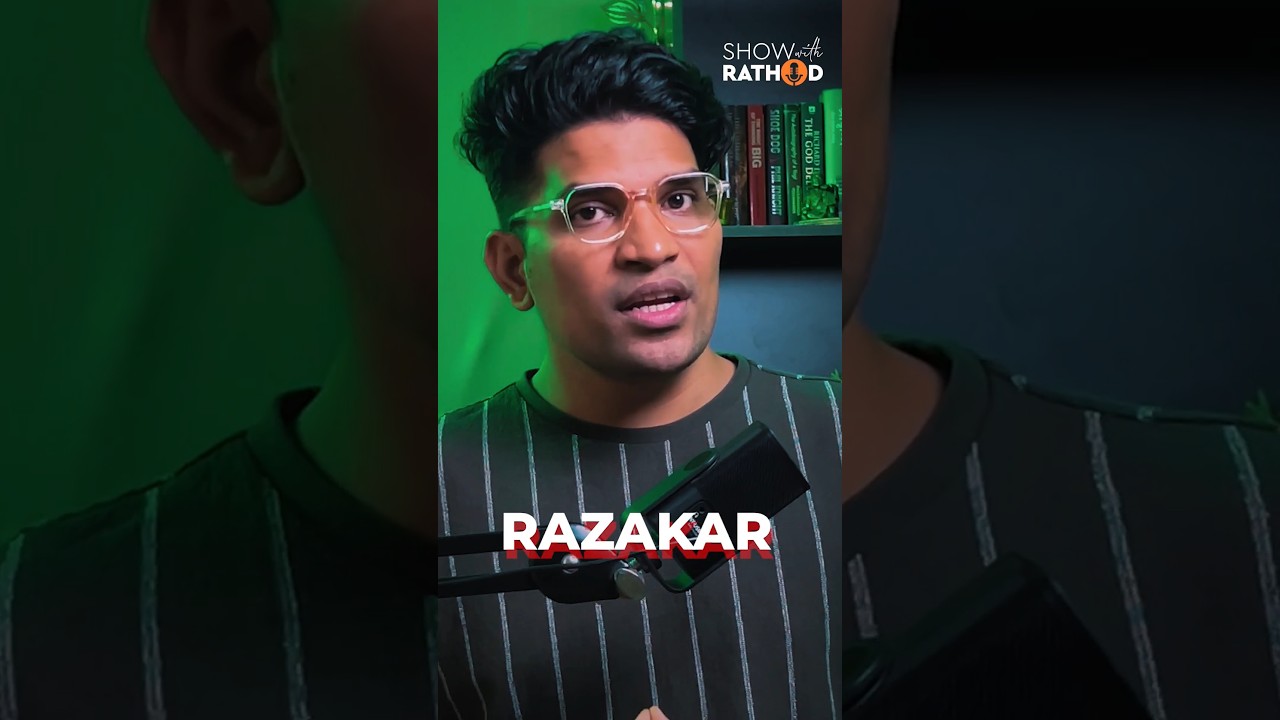 Who were the RAZAKAR? | Silent Genocide of Hyderabad #shorts #reels