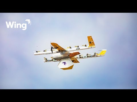 Wing Launches America's First Commercial Drone Delivery Service to Homes in Christiansburg, Virginia