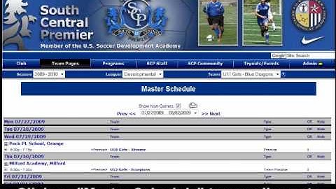 Tutorial - Team Pages and Multi-Scheduling