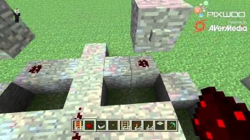 Minecraft tutorial : 4 way rail junction (New + Updated)