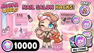 The NAIL SALON SECRETS Everyone is Missing! 😱 (Avatar World Update) screenshot 5