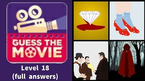 Guess The Movie Quiz - Level 18 walkthrough (with full answers)