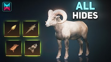 ALL WAYS TO GET RARE HIDES & ANIMALS + TAMING AND BREEDING GUIDE - Way of Winter - Once Human