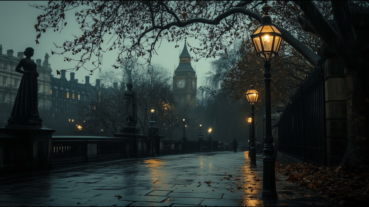 𝐀 𝐋𝐨𝐧𝐞𝐥𝐲 𝐍𝐢𝐠𝐡𝐭 𝐢𝐧 𝐕𝐢𝐜𝐭𝐨𝐫𝐢𝐚𝐧 𝐋𝐨𝐧𝐝𝐨𝐧 | 𝐌𝐞𝐥𝐚𝐧𝐜𝐡𝐨𝐥𝐢𝐜 𝐏𝐢𝐚𝐧𝐨 𝐌𝐮𝐬𝐢𝐜 | 𝐌𝐨𝐨𝐝𝐲 𝐀𝐦𝐛𝐢𝐞𝐧𝐜𝐞 𝐟𝐨𝐫 𝐃𝐞𝐞𝐩 𝐓𝐡𝐢𝐧𝐤𝐢𝐧𝐠