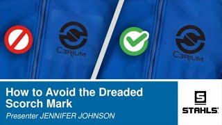 How to Avoid the Dreaded Scorch Mark