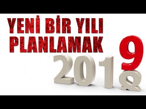 2019 YILI KİŞİSEL GELİŞİM PLANINIZ