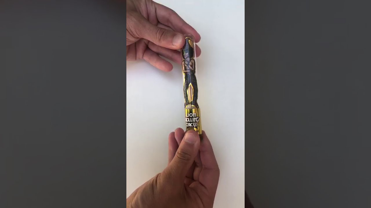 Papel Para Armar Hemp Wraps Gold Oro / Lion Rolling Circus