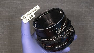 Working with Mamiya-Sekor C f=127mm 1:3.8 for Mamiya RB how to assemble the lens housing