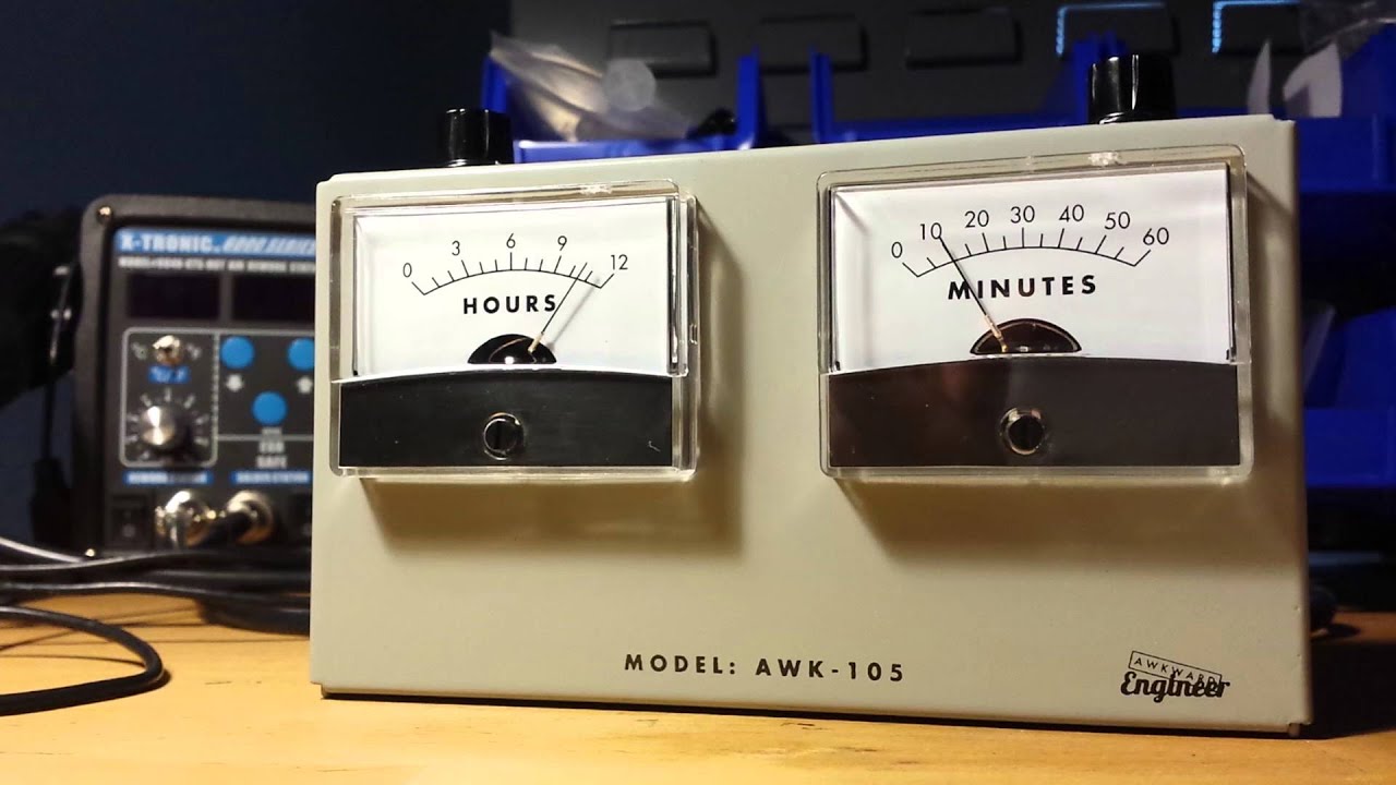 Analog Voltmeter Clock - YouTube for Analog Ammeter And Voltmeter
55dqh Analog Voltmeter Clock - YouTube for Analog Ammeter And Voltmeter
55dqh