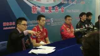 China and Japan Final Press Conference after 1/2 Final at #ITTFWTC