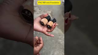PAC Studio Finish HD Foundation-এর নতুন Mini Pack finally চলে এসেছে 💖এখন তোমরা 9ml mini pack-