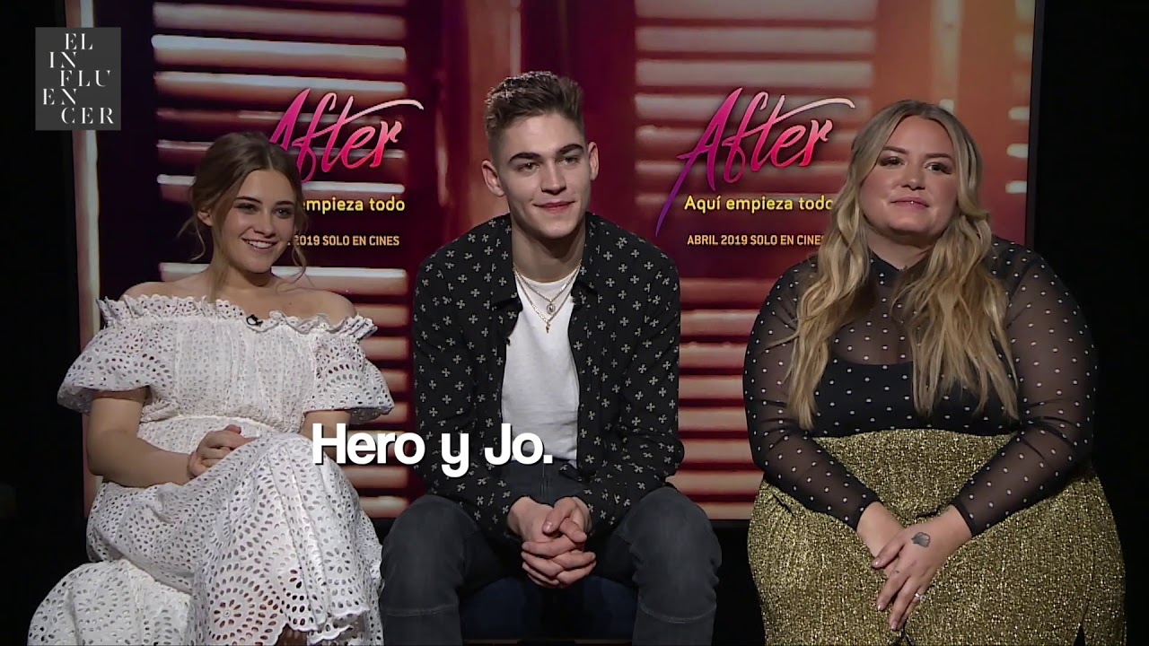 Entrevista con el elenco de la película “After