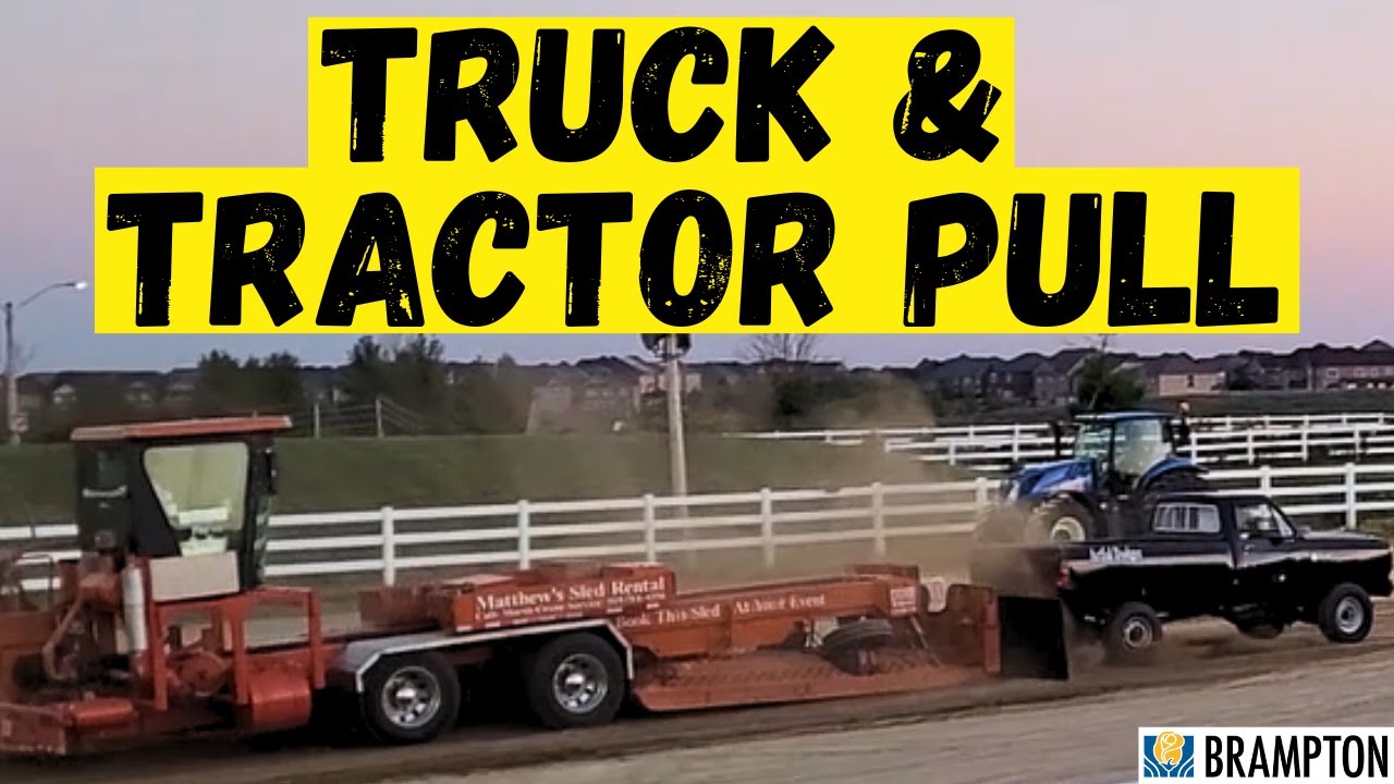 Truck & Tractor Pull at the Brampton Fall Fair! YouTube