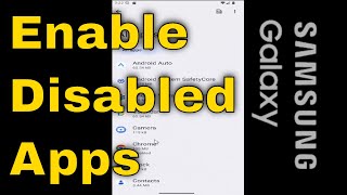 Celebrity How to Enable Disabled Apps on Samsung Galaxy [2026] Wealth