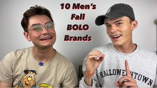 10 Men's Fall BOLO Brands to Resell on Poshmark!