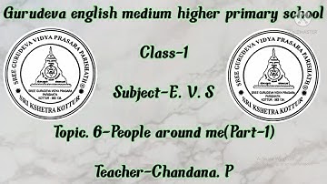 1st Standard EVS 6th Lesson Part 1 Sem 1 2021   22