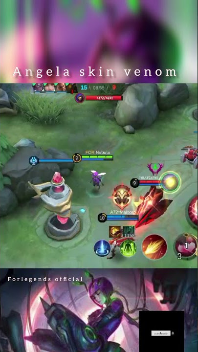 ANGELA SKIN VENOM II FORLEGENDS 
