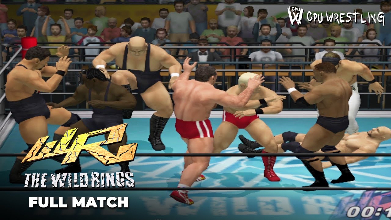The Wild Rings | Battle Royal: Rock, Savage, Big Show, Bundy, Goldberg, Booker T, Kozlov, Ric Flair