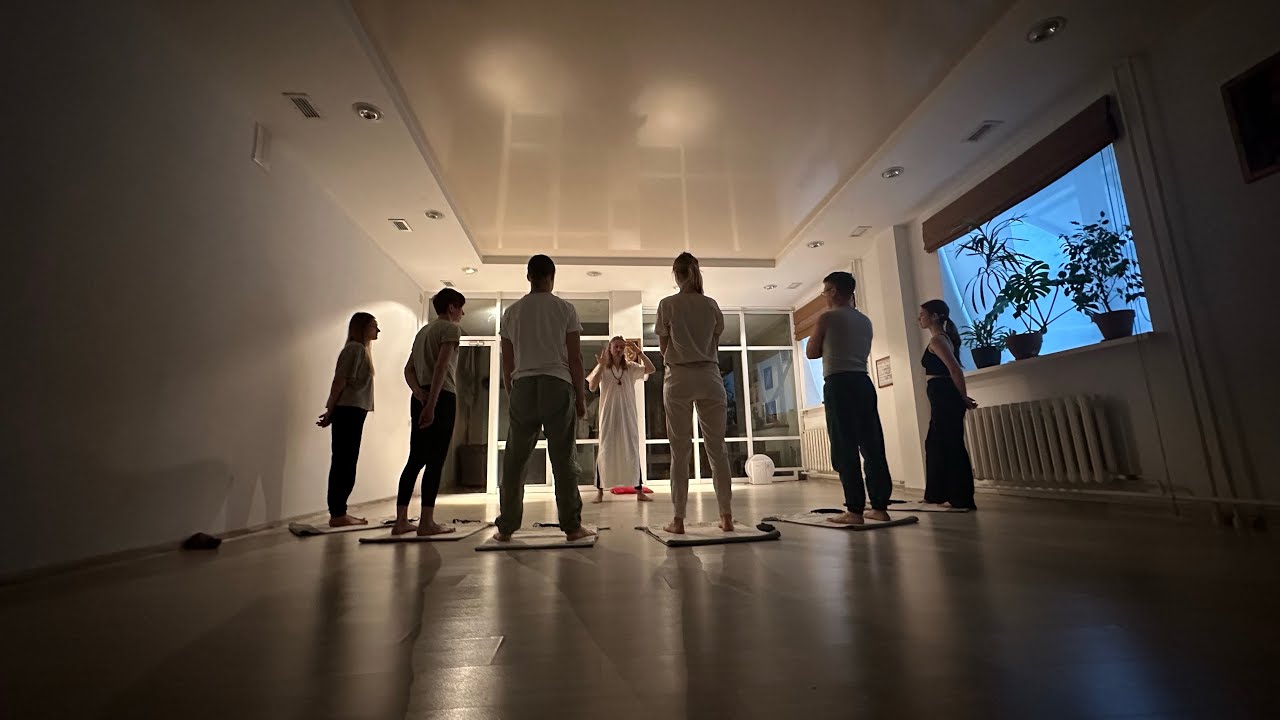 Динамическая медитация Ошо - YouTube