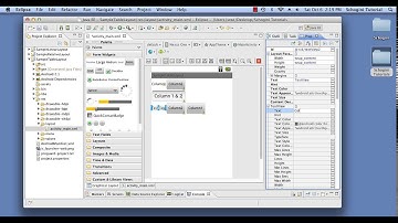 02 03 TableLayout - Android App Development Tutorial Part 02