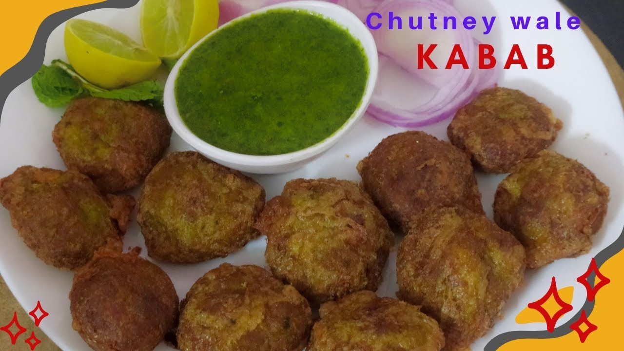 ramdan iftar special chicken chutney kebab। tasty chicken kabab recipe