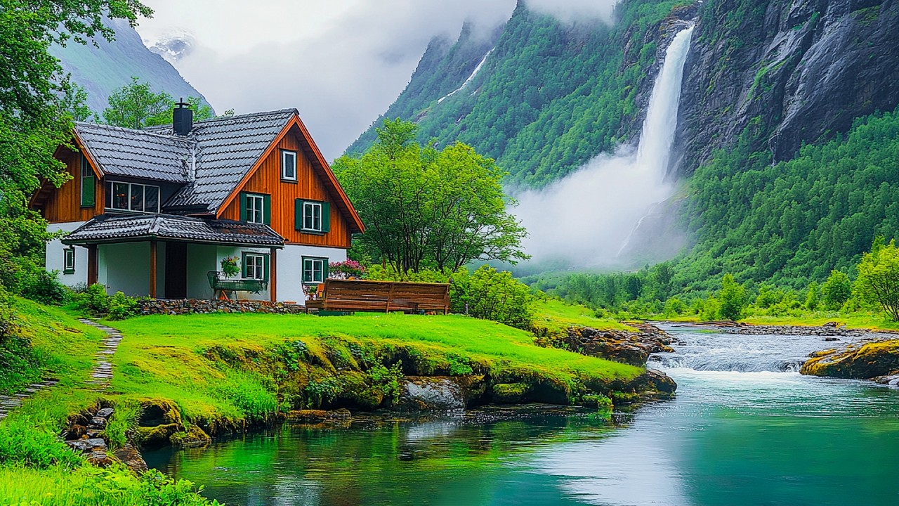 Нежная музыка успокаивает нервную систему 🌿 Прекратите слишком много думать, целебная музыка