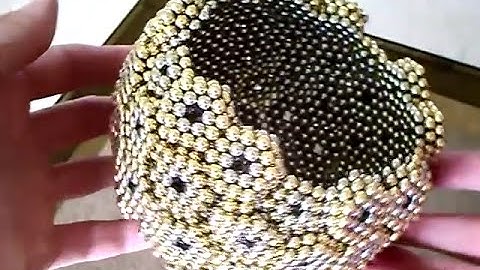 Quasi-Geodesic Hexagon Sphere And Dome | 4080/4200 Neodymium Magnetic Balls