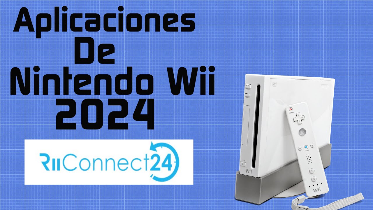 Probando APLICACIONES de la NINTENDO WII en 2024 YouTube