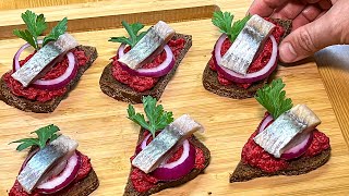 НАСТОЯЩИЙ ХИТ НОВОГОДНЕГО СТОЛА! ПРОСТЕЙШАЯ И ОЧЕНЬ ВКУСНАЯ ЗАКУСКА НА ПРАЗДНИЧНЫЙ СТОЛ!