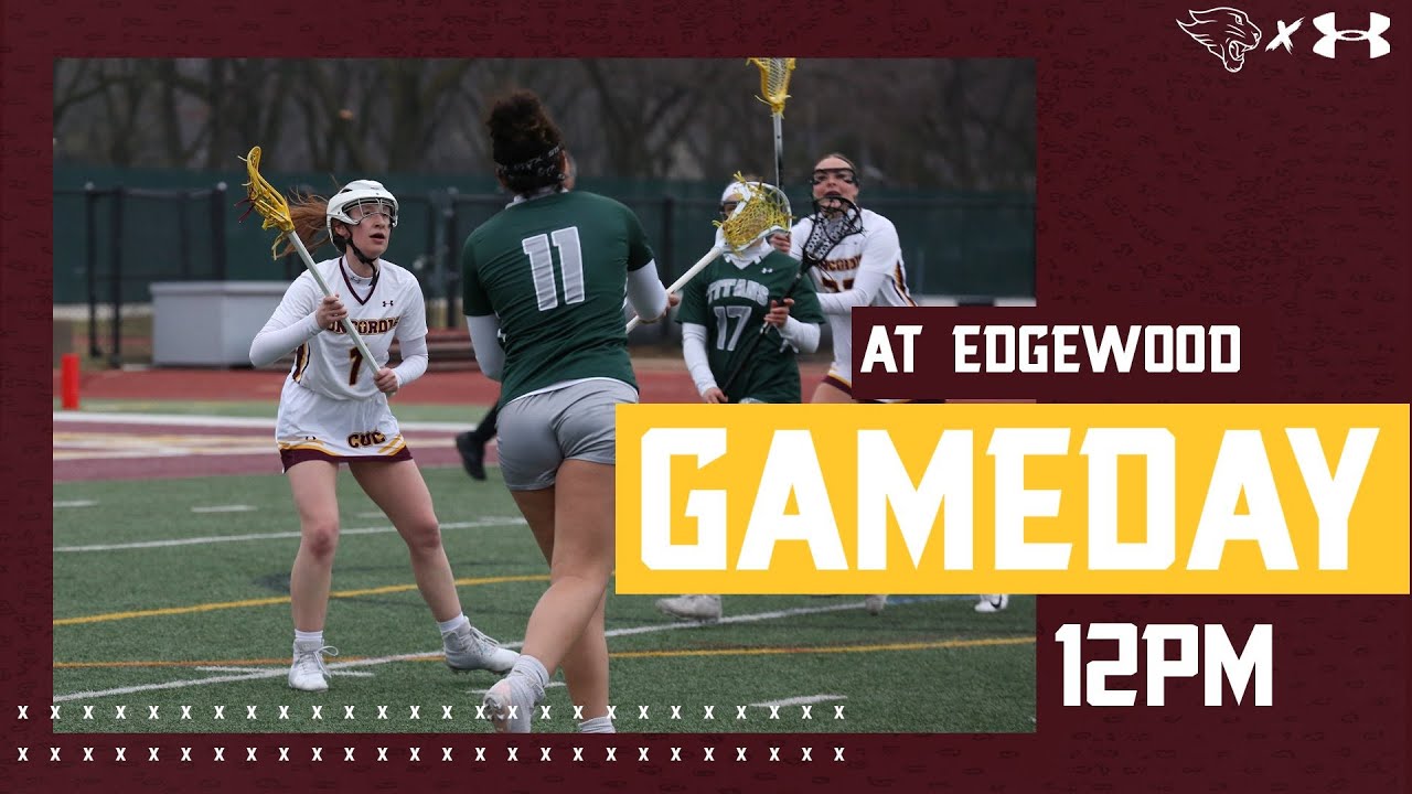 CUC Women's Lacrosse vs Edgewood Highlights YouTube
